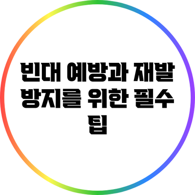 빈대 예방과 재발 방지를 위한 필수 팁